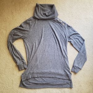 Pink Clover Cowl Neck Sweater